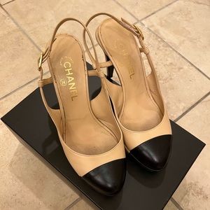 Chanel Slingback Pumps